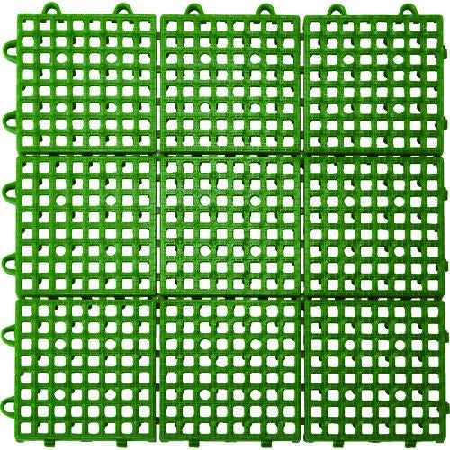 TRUSCO 抗菌・防炎ジョイントスノコ グリーン
