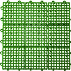 TRUSCO 抗菌・防炎ジョイントスノコ グリーン