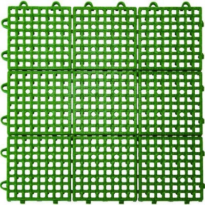 TRUSCO 抗菌・防炎ジョイントスノコ グリーン