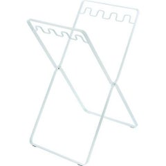 TRUSCO 折りたたみ分別スタンド（白）