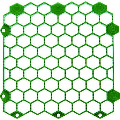 TRUSCO 抗菌・防炎ジョイントスノコ 土足用 グリーン