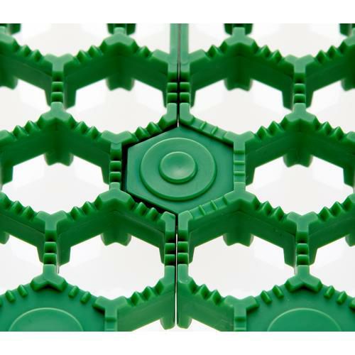 TRUSCO 抗菌・防炎ジョイントスノコ 土足用 グリーン