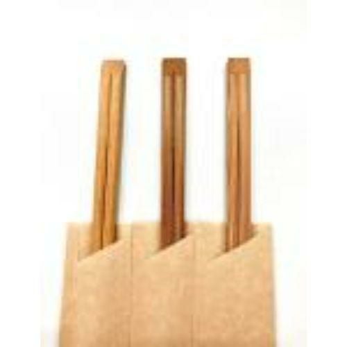 割箸 極 黒竹天削21cmクラフト無地袋入り/2500膳入