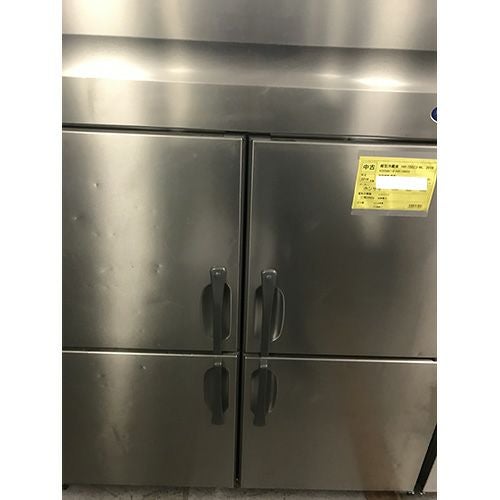 ■中古品 ホシザキ業務用冷蔵庫 HR‐150ZT3 2017年 3相200Ｖ 1500ｘ650ｘ1900ｍｍ 動作問題なし■ 業界最長1年保証】【中古】縦型冷蔵庫 ホシザキ HR-150Z3-ML 幅1500