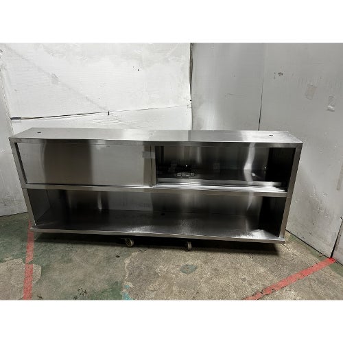 中古】吊戸棚 下棚付き 幅2000×奥行300×高さ400 【送料別途見積