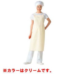 ウルトラドライエプロン たすき掛け E-1004-3T クリーム