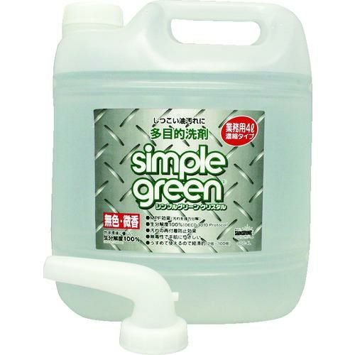 KDS シンプルグリーンクリスタル4L詰替