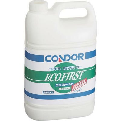 コンドル 床用洗剤 フロアクリーナー「エコファースト」 4L