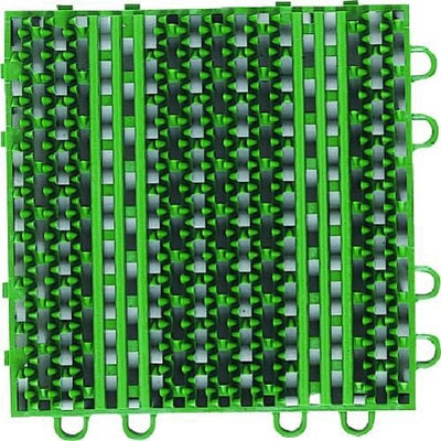 コンドル エバック 屋外用マット ライナーハードマット 本駒 緑