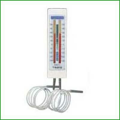 隔測温度計 チェッカーメイト 2針型 SK-0572