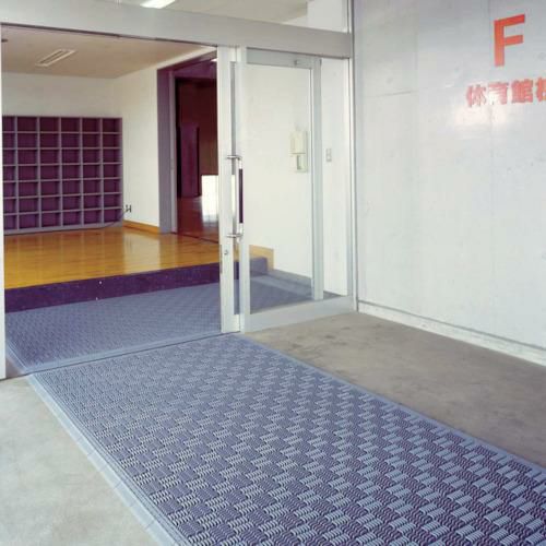 ミヅシマ クロスラインマットエース 150×150 グレー