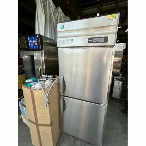 業界最長1年保証】【中古】縦型冷蔵庫 ホシザキ HR-75CA-2D2D 幅750