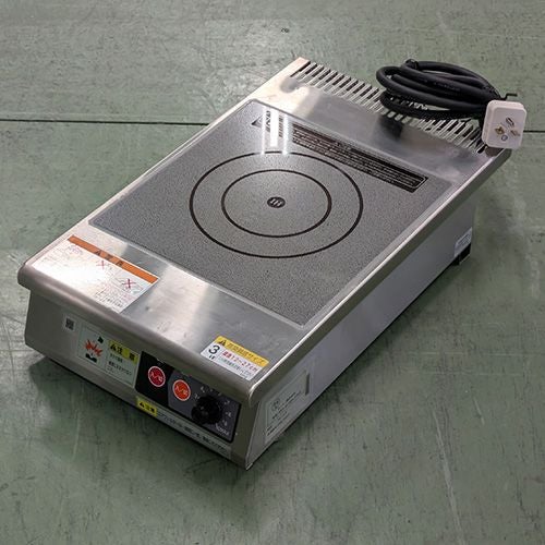 業界最長1年保証】【中古】卓上IHコンロ タニコー TIC-3CP 幅300×奥行