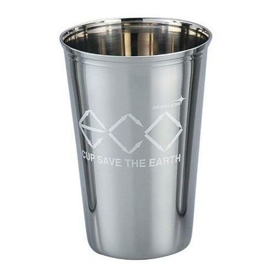 18-8 ECOマイカップ 500cc(ポーチ付)ミラー