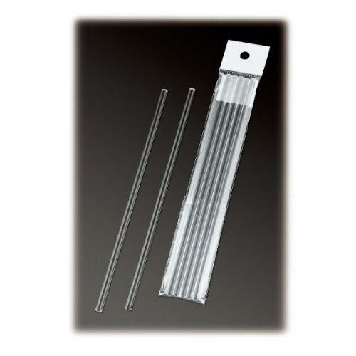 透明アクリルマドラー円柱 M-53-1(5本入)/クリア