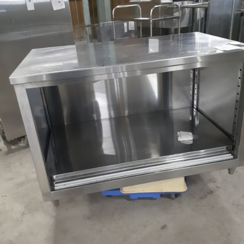 中古】調理台 扉なし 幅1200×奥行750×高さ800 【送料別途見積】【業務