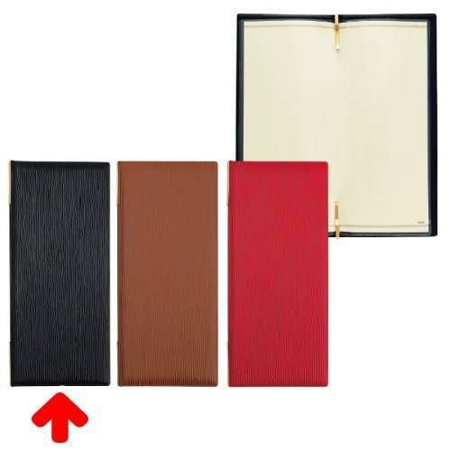 メニューブック(縦長) MS-303/黒