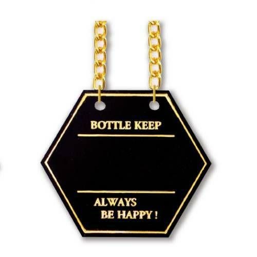 ボトルキーパー(六角) BM-4(10枚入)/ブラック