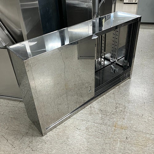 中古】吊戸棚 幅1500×奥行340×高さ900 【送料別途見積】【業務用