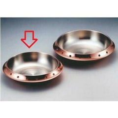 銅鍋【省エネ 純銅卓上鍋 S-1070M 24cm】 S-1070【グループA】