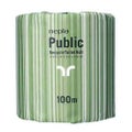 パブリック トイレットペーパー １００ｍシングル（８０ヶ入）