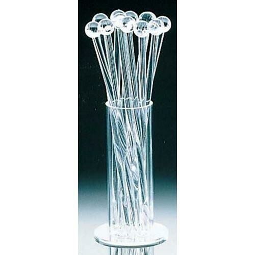 アクリル マドラー(12本セット)4421 クリアー