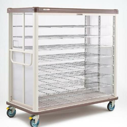 ERECTA(エレクター) 常温配膳車 配膳車cooシリーズ シャッター式ワイドタイプ 組立式 /膳数：W440×D330(mm)：36/W330×D330(mm)：48