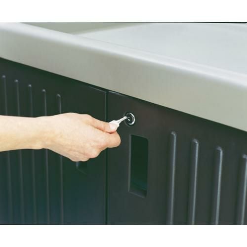 ラバーメイド ハウスキーピングカート用ロック付きドアキット