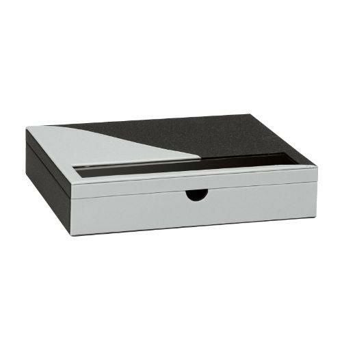BOXアメニティーケース MM-Z2/ブラック&シルバー