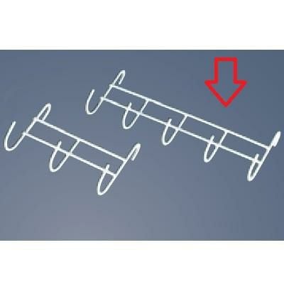 メッシュネット メッシュネット用5連フック HF-52 HF-52/216×30×H74
