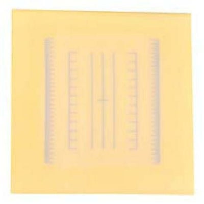 積層式調理用 目盛り入りまな板 正方形 S イエロー