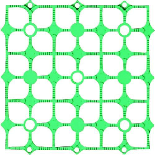 コンドル ジョイントスノコ ハイテックマット 緑