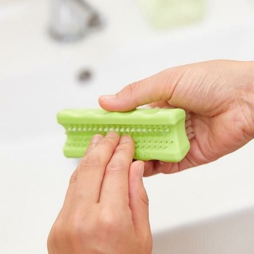 TRUSCO ネイルハンドブラシ グリーン