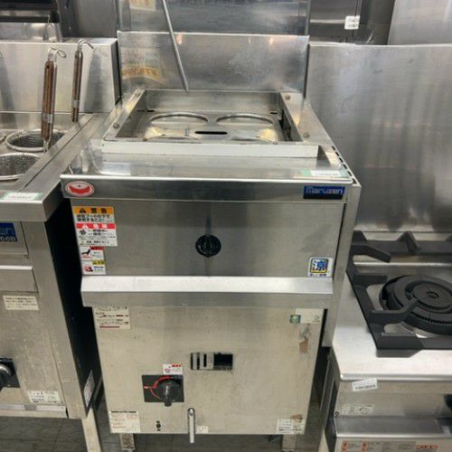 中古】ゆで麺機 マルゼン MRY-C04 幅450×奥行600×高さ800 LPG(プロパン