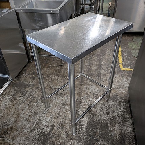中古】作業台 三方枠 BGなし 幅450×奥行700×高さ840 【送料別途見積