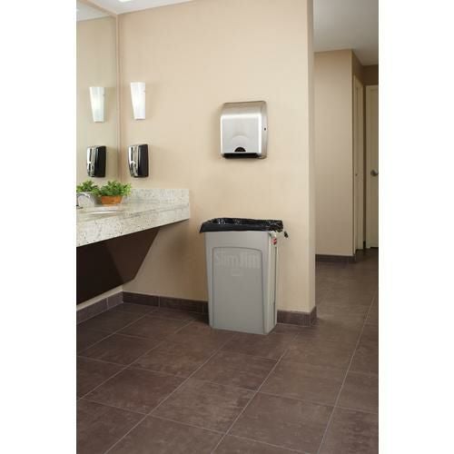 ラバーメイド スリムジムコンテナ 通気孔付き 87.1L ベージュ