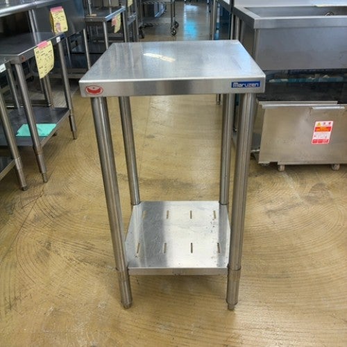 中古】作業台 BGなし マルゼン 幅420×奥行450×高さ800 【送料別途見積