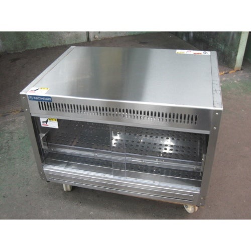 中古】電気ホットショーケース ニチワ電機 HSC-500SP-P 幅600×奥行450