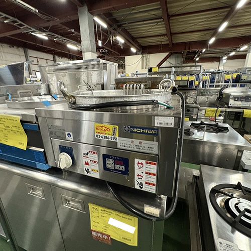中古】製氷機 25kg フクシマガリレイ(福島工業) FIC-A25KT 幅398×奥行