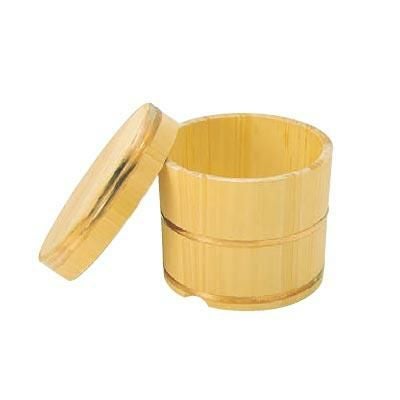 さわら製 飯枢 かぶせ蓋型 27cm 約1升 (業務用)(送料無料)