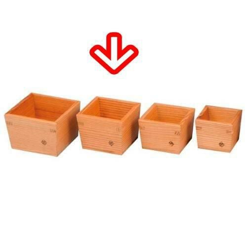 木製 枡（大）７６×７６×Ｈ６０