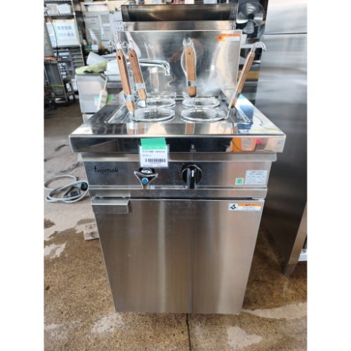 業界最長1年保証】【中古】ガスゆで麺機 フジマック FGNB-456004A 幅