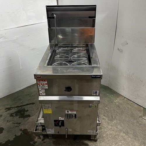 業界最長1年保証】【中古】ゆで麺機 角 6テボ マルゼン MRY-C06 幅450