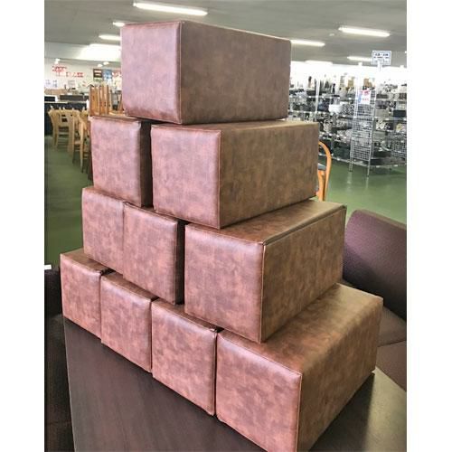 ソファー用ひじ掛け ブラウン 幅405×奥行205×高さ205