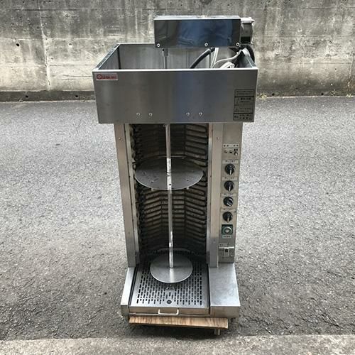 中古⭐︎ケバブマシーン 中古】オシキリケバブマシーン 押切電機 KMT-10 幅505×奥行480×高さ