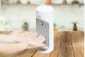 【業務用/新品】自動消毒液噴霧器ウイルッシュ AIM-AD21 直径約90×230(mm)【送料別途見積】