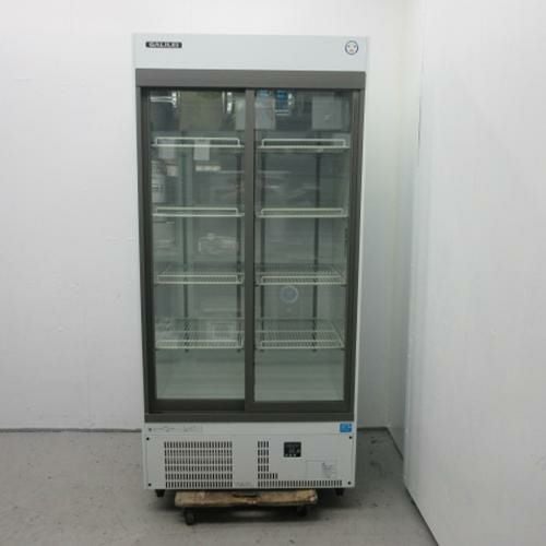 中古】冷蔵リーチインショーケース ホシザキ RSC-120D-B 幅1200×奥行