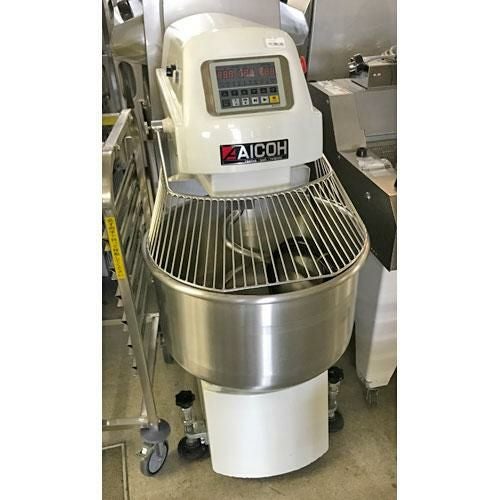 業界最長1年保証】【中古】スパイラルミキサー 愛工舎 AS50C 幅566