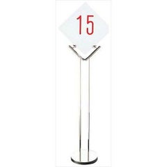 ＵＫ １８－８ テーブルナンバースタンド プレーンベース１０１０