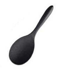 もりっこしゃもじ 24cm ブラック